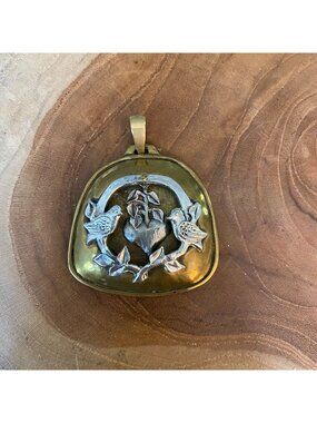 RETIRED Jeep Collins Brass Butterfly Shadowbox, Sterling Silver & Brass
